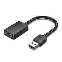 Vention CDYB0 USB-A to 3.5 Headphones + Mic Adapter
