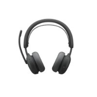 אוזניות Logitech Zone Wireless 2 Es Teams Version with Receiver – פריט בודד של אוזניות אלחוטיות בצבע אפור כהה עם מיקרופון