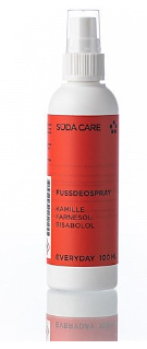 ספריי חיטוי ודאודורנט FUSSDEOSPRAY SUDA 100 ML