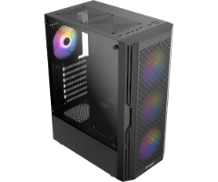 מארז Antec AX20 Elite Mid TOWER 4X120MM RGB FANS ATX MB Support