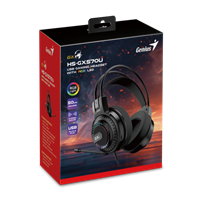 אוזניות גיימינג GENIUS GAMING HEADSET HS-GX570U