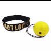צהוב - רצועת ראש אלסטית לאימון אגרוף