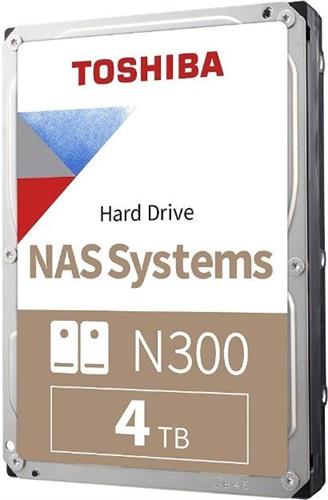 דיסק פנימי Toshiba N300 Nas System 4TB 3.5 HDD 7200RPM
