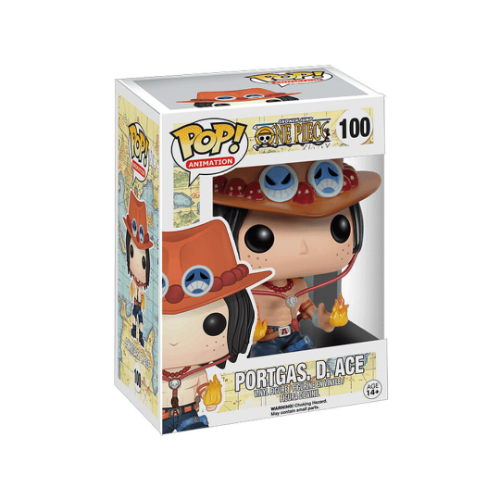 פופ פורטגאס ד. אייס -  #100 Funko Pop Portgas D. Ace