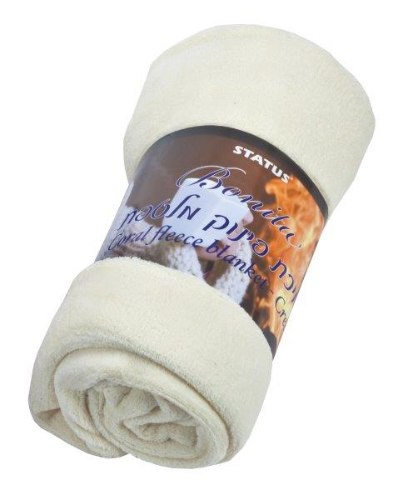 שמיכת פליז 130X170 קרם