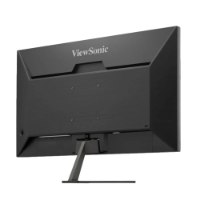מסך גיימינג בגודל 27" Viewsonic VX2758A-2K-PRO-3 – גב המסך השחור עם לוגו ViewSonic והמעמד שלו נראים