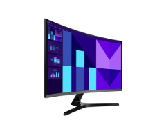 מסך קעור Samsung 32 S3 Essential Monitor FHD 100Hz 4Ms VA Black