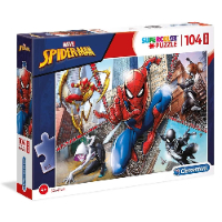 קלמנטוני -  פאזל 104 חלקים ספיידרמן - Clementoni 23734 Maxi Spiderman