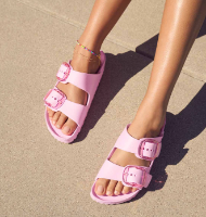 Birkenstock Arizona Big Buckle EVA Fondant Pink כפכפי בירקנשטוק אריזונה אבזם ורוד