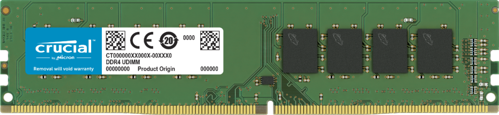 זיכרון לנייח – Crucial 16GB DDR4 3200Mhz
