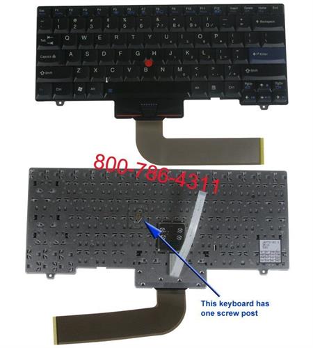 מקלדת לנובו למחשב נייד IBM Lenovo Thinkpad  L410 / L412 / L510 / L512 / SL410 / SL510 - 45N2353 / 45N2423 / 45N2283
