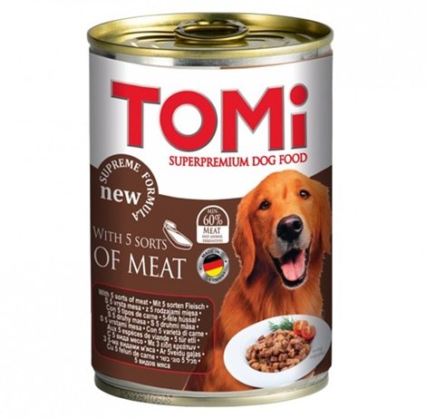 טומי TOMI מעדן נתחים 5 סוגי בשר 400 גרם