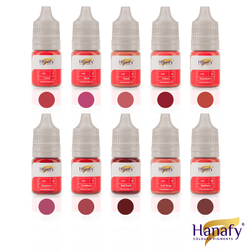 סט מיני 10 פיגמנטים לשפתיים - Main Lips Mini Set