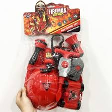 מארז כלי עבודה אדום  לילדים - FIREMAN HERO 326-F10