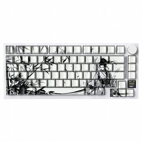 מקלדת גיימינג אלחוטית Attack Shark X820 Ultra Dark Warrior - ללא חריטה בעברית