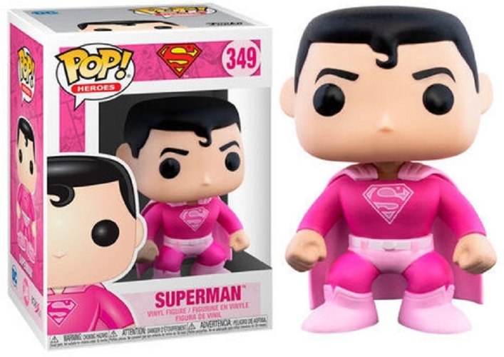 בובת פופ  349# POP Heroes: BC Awareness- Superman