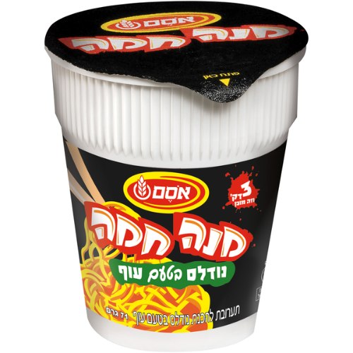 מנה חמה נודלס בטעם עוף