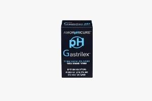 pH Gastrilex - כמוסות סידן קרבונט אמורפי בשחרור מושהה - 200 מ"ג 60 כמוסות AMORpHICURE