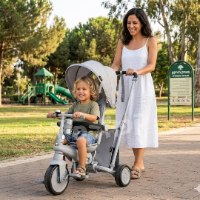 תלת אופן מתקפל STR3 בצבע אפור 405579 מבית קפיץ קפוץ