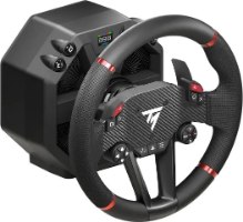 הגה מירוצים ודוושות Thrustmaster Ferrari T598 PS/PC – שחור עם מרכז דמוי קרבון כפתורים ואלמנטים אדומים
