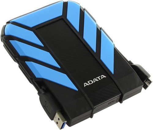 כונן קשיח חיצוני עמיד - ADATA HD710 Pro 2TB - כחול