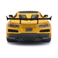 דגם מכונית קורבט קופה ZR1 צהובה - Maisto 2025 Chevrolet Corvette ZR1 Coupe Yellow 1:24