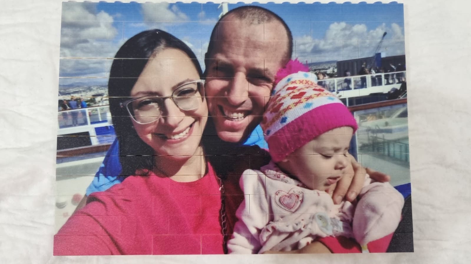 חוות דעת - פאזל בלוק מלבני עם תמונה