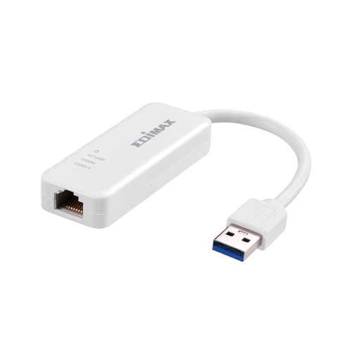 מתאם רשת Edimax Gigabit Ethernet USB 3.0 Adapter 10/100/1000Mbps EU-4306 V1.0