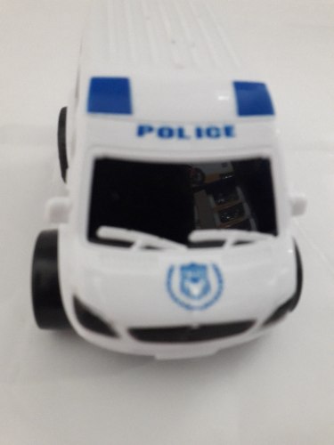 רכב הצלה צבע לבן משטרת ישראל גודל 10ס''מ