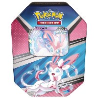 קלפי פוקימון: וי הירוס טין סילביון Pokémon TCG: V Heroes Tin Sylveon V