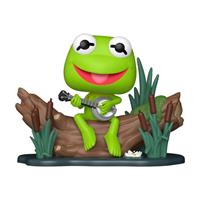בובת פופ דלוקס החבובות קרמיט עם בנג'ו - Funko Pop Deluxe The Muppets Kermit with Banjo #1673