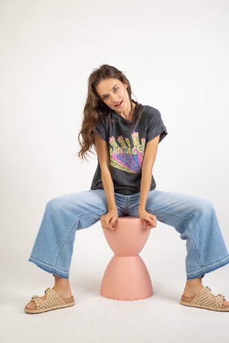 טי שרט פרינט VINTAGE