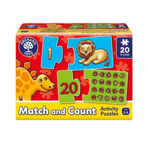 פאזל התאמת מספרים (1-20)