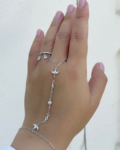 Lotus Bracelet Silver
