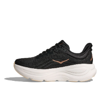 HOKA BONDI 9 נעלי ספורט לאישה בונדי 9 בצבע שחור/רוז גולד | הוקה נשים