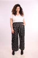 מכנסיי בלייק פסים שחור