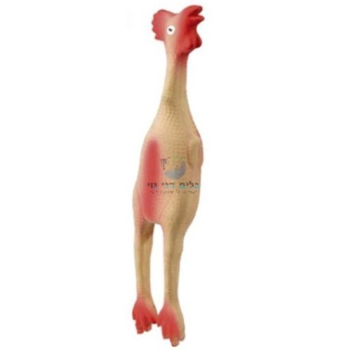 צעצוע לכלב תרנגול לטקס מצפצף 31 ס"מ