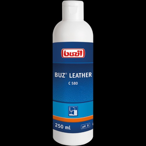 חומר לניקוי וטיפוח עור ⁦Buzil Buz Leather C 580⁩ ‏– ⁧250 מ״ל⁩