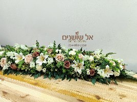 סידור פרחי משי 150 ס"מ