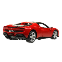 ראסטאר - מכונית שלט פרארי אדומה - RASTAR RC Ferrari 296 GTS 1:16