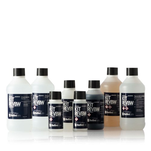 Bellini B&W Reversal Film Processing Kit 1 Liter ערכה לפיתוח פוזיטיב REVERSAL של סרטי שחור לבן