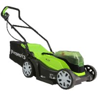 מכסחת דשא נטענת בראשלס 36 ס"מ (גוף בלבד) - GREENWORKS GW48LM36 48V