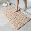 בז' - שטיח אמבטיה סופג 3D Non Slip