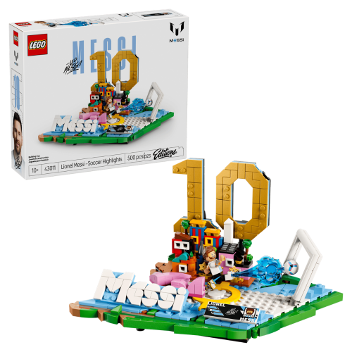 לגו ליונל מסי רגעי שיא בכדורגל - LEGO Editions Lionel Messi 43011