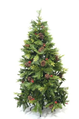 עץ ירוק מפואר גולי עיצוב 2024    tree Christmas 180 cm