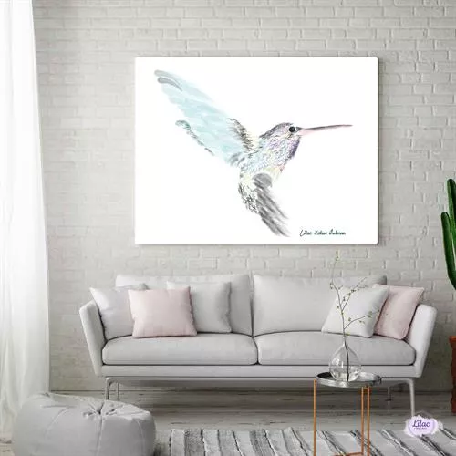 Hummingbird Canvas