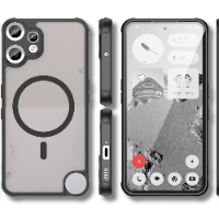כיסוי מט שחור עם תמיכה ב- Magsafe ל- CMF Phone 2 Pro