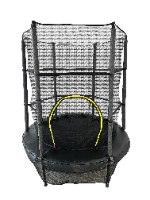 טרמפולינה קטנה לבית בצבע שחור TNC140BLACK מבית קפיץ קפוץ