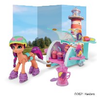 ערכת משחק הפוני הקטן שלי סאני 25 חלק' Hasbro My Little Pony Sunny Starscout Mix 'n' Make Playset