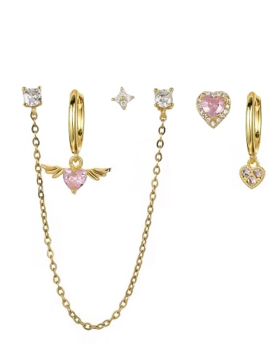 Pinki Set Earrings Gold